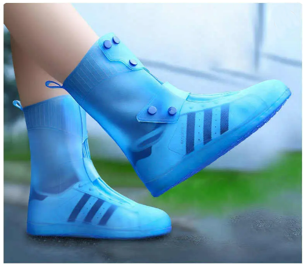 Unisex Waterproof Silicone Shoes Rain Protective Boots