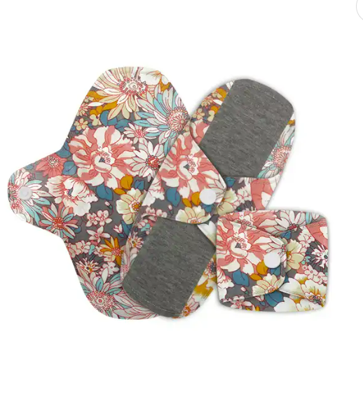 Reusable Bamboo Menstrual Cloth Pad Pack