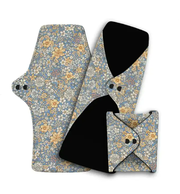 Washable Reusable Bamboo Menstrual Cloth Pads